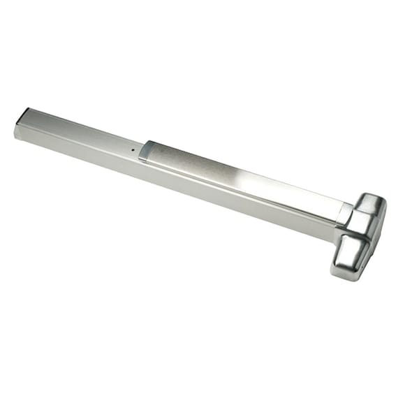 Grade 1 Concealed Vertical Rod Exit Bar, Wide Stile Pushpad, 36-in Device, 80-in to 100-in Door Heig
